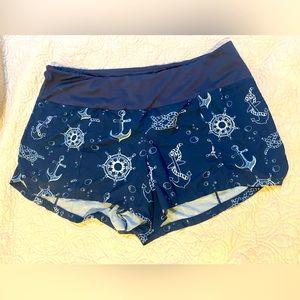 CVG running shorts 2022 release anchors print